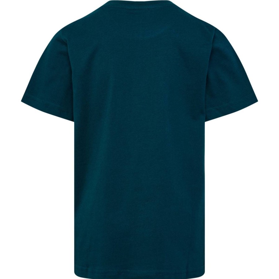 Barneklaer Hummel | Hummel Fast Two T-Skjorte Til Barn, Deep Teal