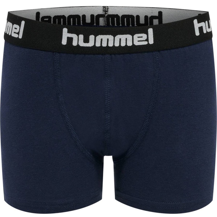 Barneklaer Hummel | Hummel 2 Pack Nolan Boksere Til Barn, Black Iris