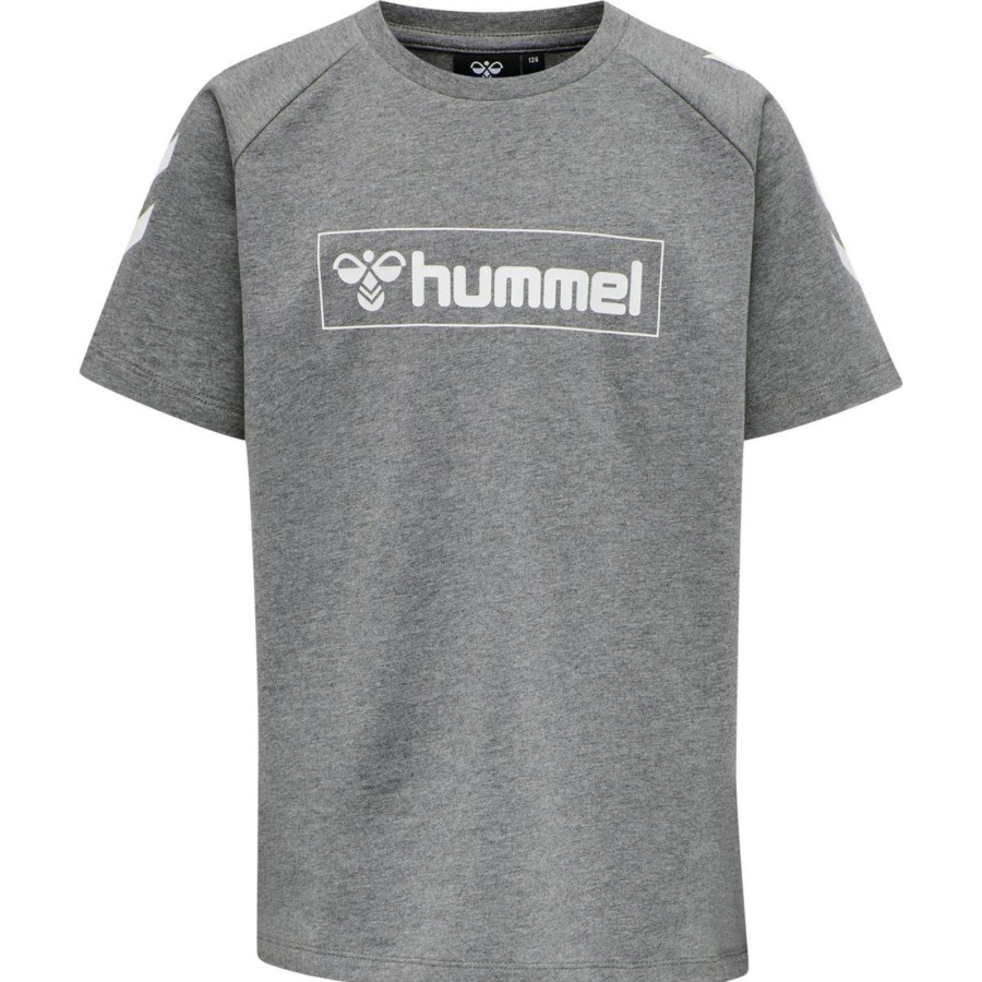 Barneklaer Hummel | Hummel Box T-Skjorte Til Barn, Medium Melange