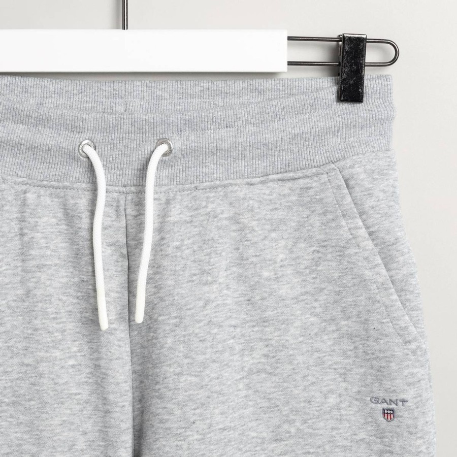 Barneklaer Gant | Gant Original Sweat Shorts, Light Grey Melange