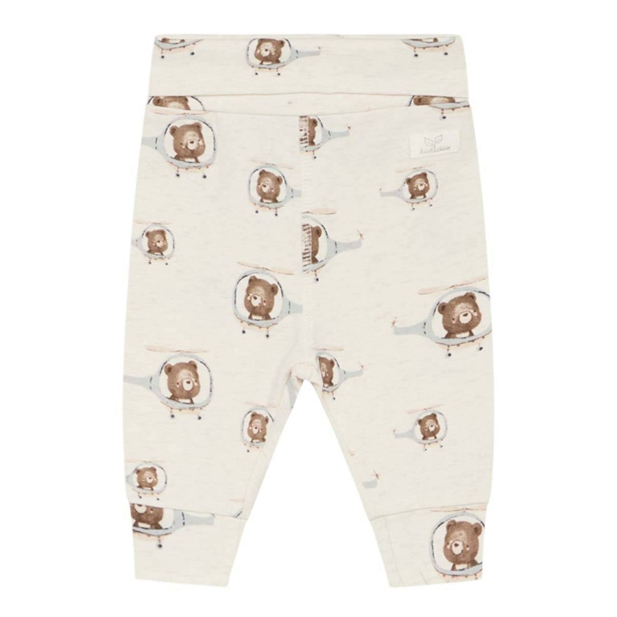 Barneklaer Hust&Claire | Hust & Claire Luca Leggings Til Baby, Whisper Mel.