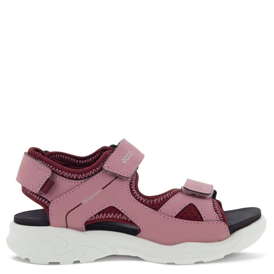 Yttertoy Og Sko Ecco | Ecco Biom Raft Sandaler Til Barn, Blush/Morillo