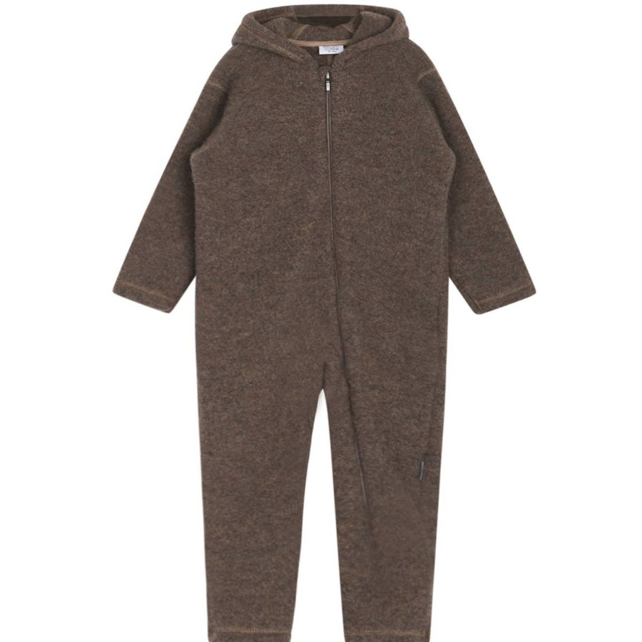 Yttertoy Og Sko Hust&Claire ull | Hust & Claire Mevi Ullfleecedress, Cub Brown