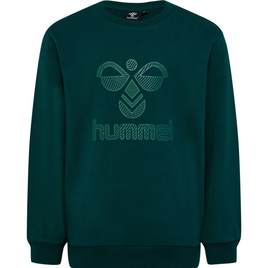 Barneklaer Hummel | Hummel Fast Two Sweatshirt Til Barn, Deep Teal