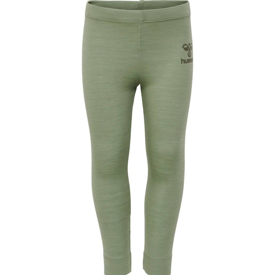 Ull/Superundertoy Hummel | Hummel Wolly Ulleggings Til Barn Og Baby, Oil Green