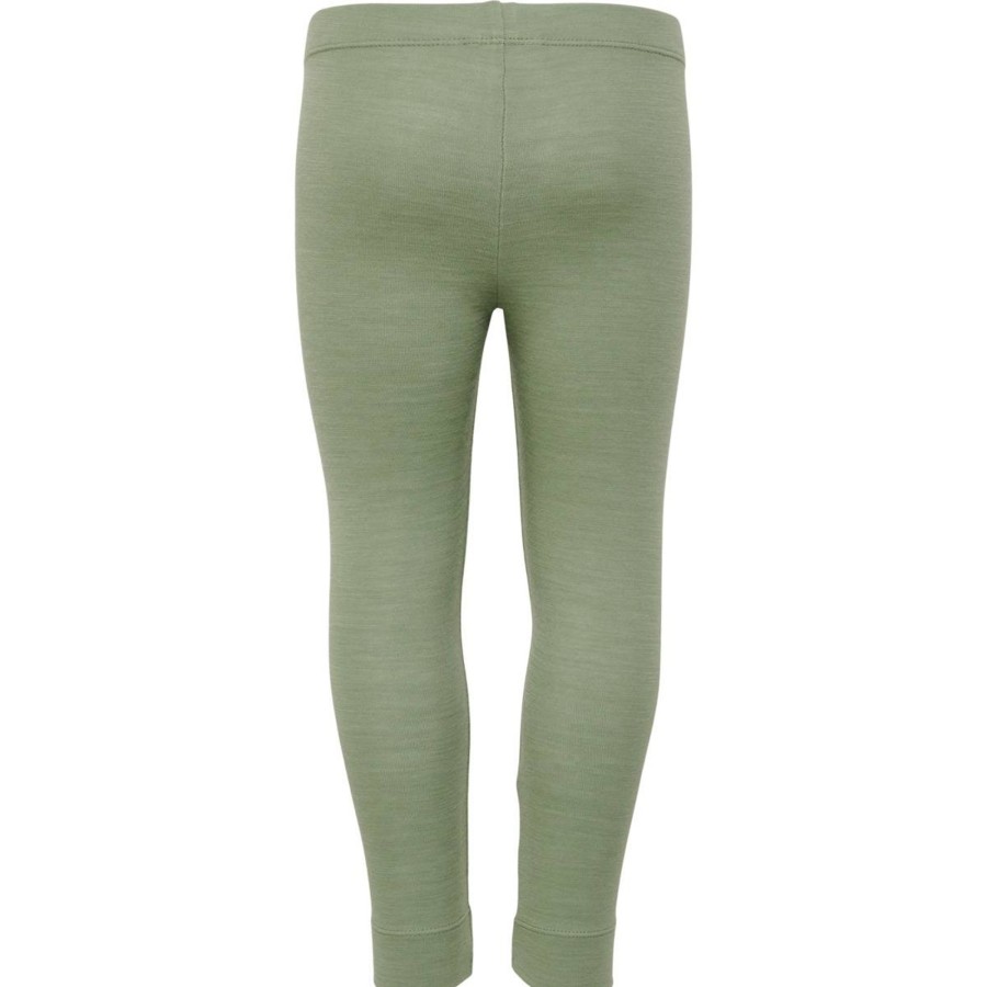 Ull/Superundertoy Hummel | Hummel Wolly Ulleggings Til Barn Og Baby, Oil Green