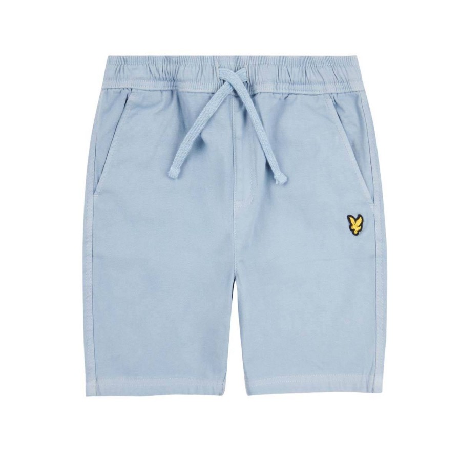 Barneklaer Lyle & Scott | Lyle & Scott Teen Chinos Shorts, Faded Denim