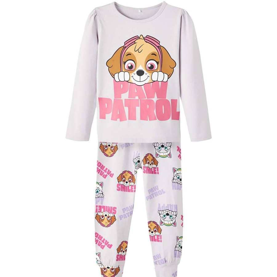 Barneklaer Name It | Name It Jum Paw Patrol Pyjamas Til Smabarn, Orchid Hush