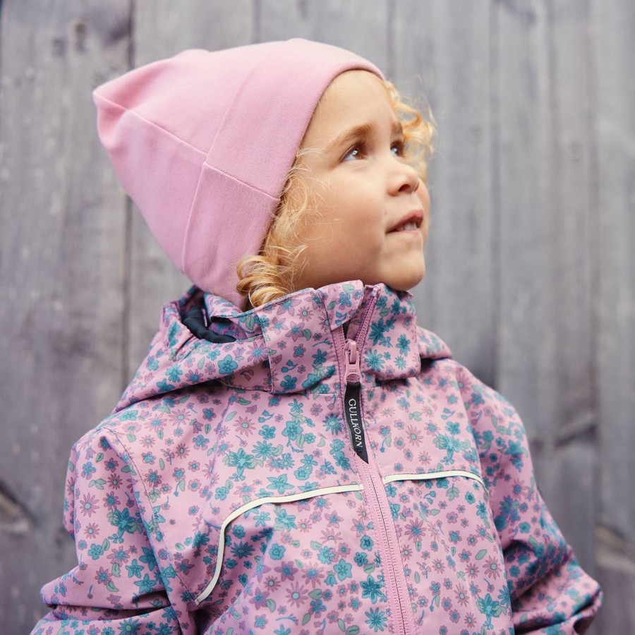 Yttertoy Og Sko Gullkorn | Gullkorn Clover Parkdress/Vardress Med Blomster, Lilla