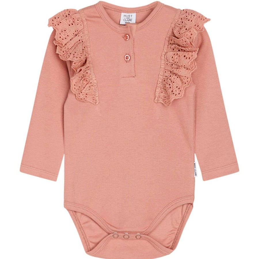 Barneklaer Hust&Claire | Hust & Claire Belisia Body, Ash Rose