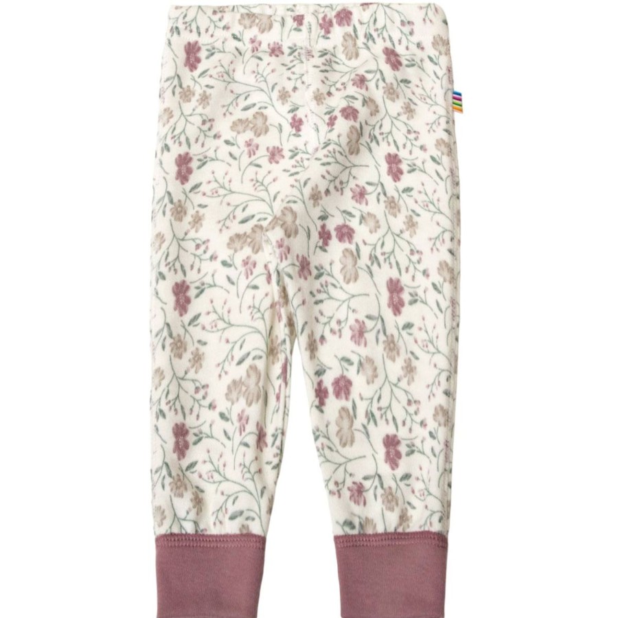 Ull/Superundertoy Joha | Joha Nature Leggings I Ull/Bambus Med Print, Rose Yd