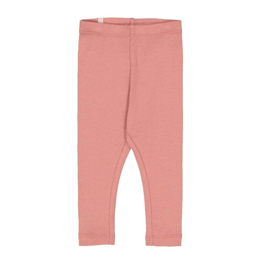 Barneklaer Wheat | Wheat Rib Leggings Til Baby, Old Rose