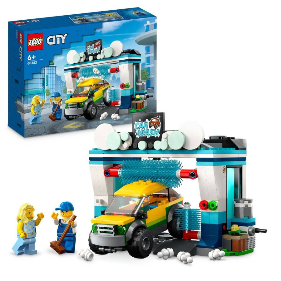 Leker LEGO | Lego City Bilvask 6 Ar+