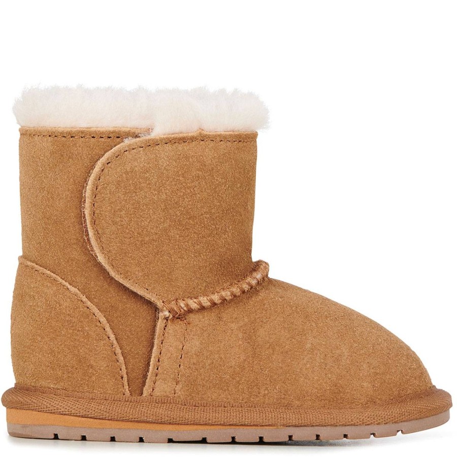 Yttertoy Og Sko EMU Austalia | Emu Australia Toddle Boots Til Smabarn, Chestnut