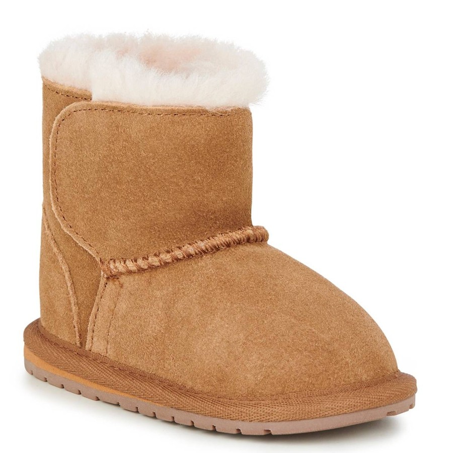 Yttertoy Og Sko EMU Austalia | Emu Australia Toddle Boots Til Smabarn, Chestnut