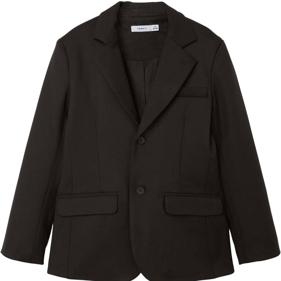 Barneklaer Name It | Name It Riramel Blazer Til Barn Og Ungdom, Black