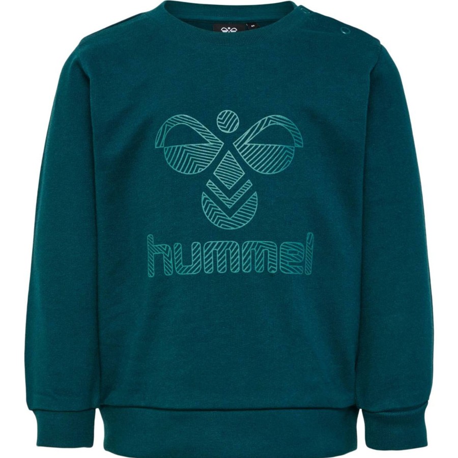 Barneklaer Hummel | Hummel Fast Two Genser Til Smabarn, Deep Teal