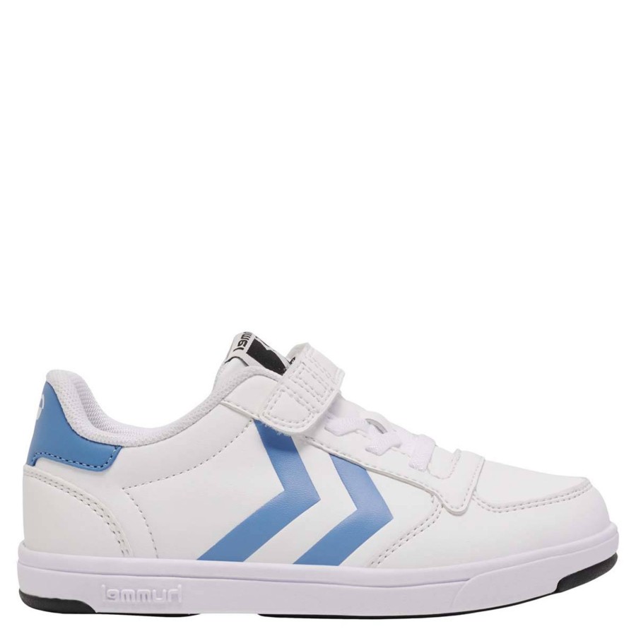 Yttertoy Og Sko Hummel Sko | Hummel Stadil Light Quick Jr Joggesko, White/Navy