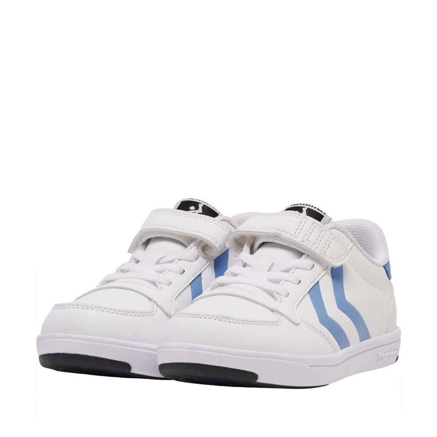 Yttertoy Og Sko Hummel Sko | Hummel Stadil Light Quick Jr Joggesko, White/Navy