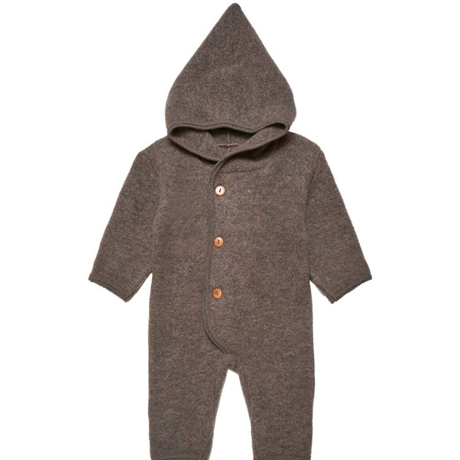 Yttertoy Og Sko Huttelihut | Huttelihut Ullfleecedress Med Spiss Hette, Cocoa Brown