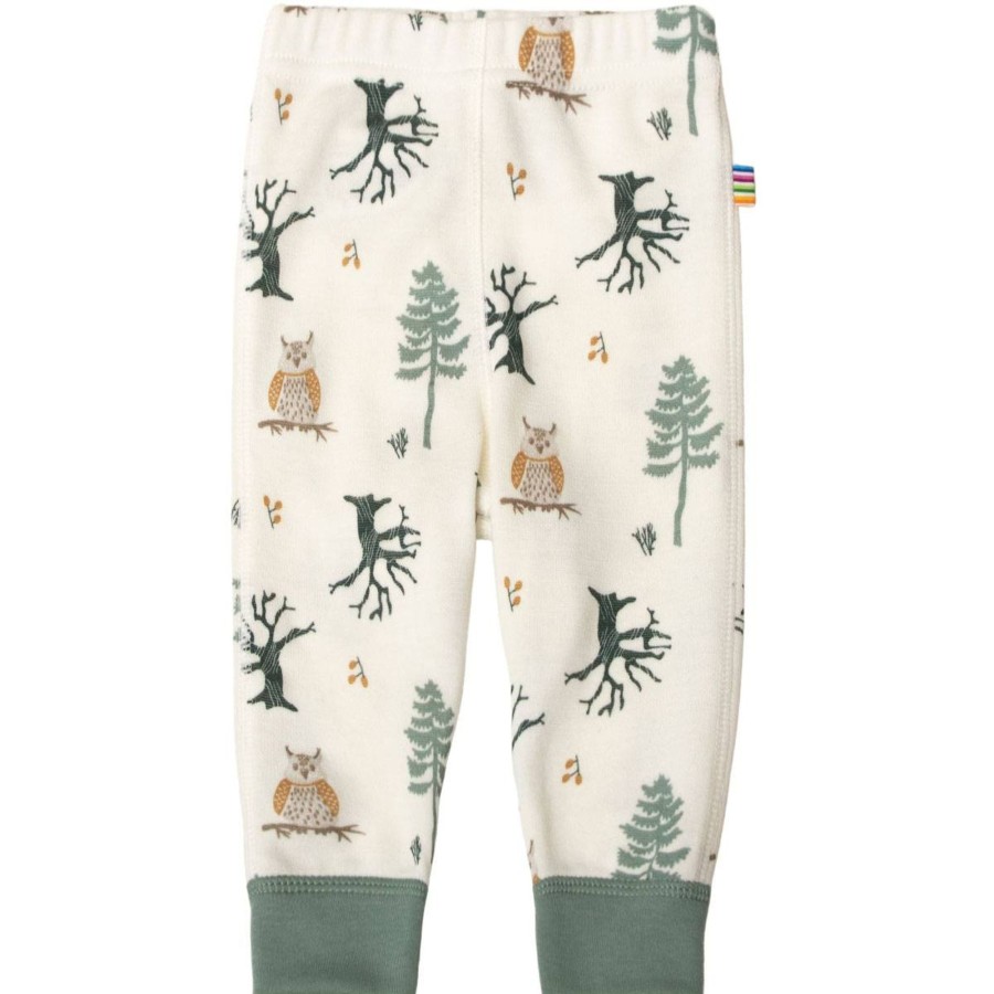 Ull/Superundertoy Joha | Joha Nature Leggings I Ull/Bambus Med Print, Green Yd