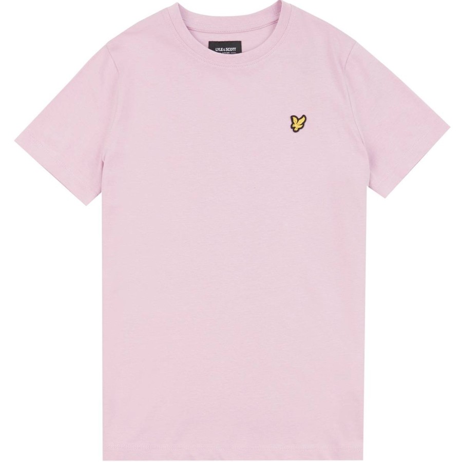 Barneklaer Lyle & Scott | Lyle & Scott Teen T-Skjorte Til Barn, Dawn Pink