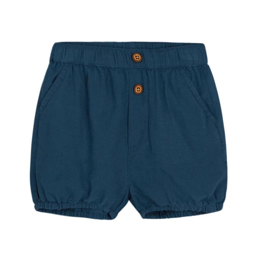 Barneklaer Hust&Claire | Hust & Claire Herluf Shorts I Lin Til Baby, Blue Moon