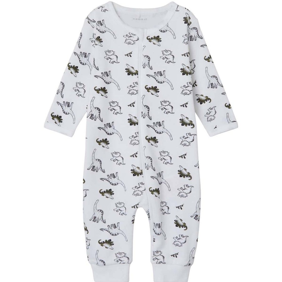 Barneklaer Name It | Name It Pyjamas Til Baby Og Smabarn, Bright White