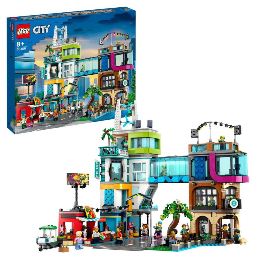 Leker LEGO | Lego My City Sentrum 8 Ar+