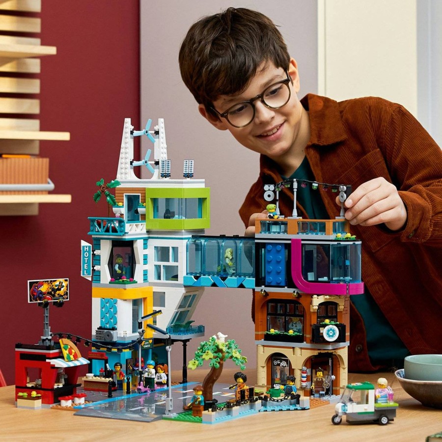 Leker LEGO | Lego My City Sentrum 8 Ar+