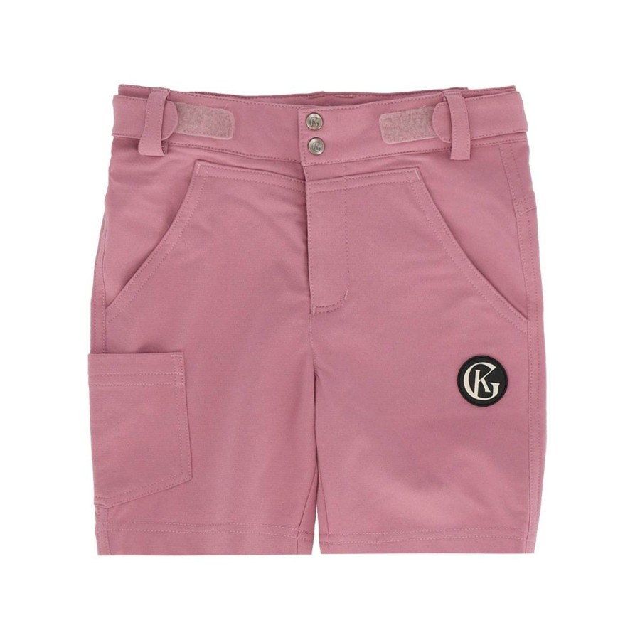 Barneklaer Gullkorn | Gullkorn Design Clover Lett Softshellshorts, Lilla