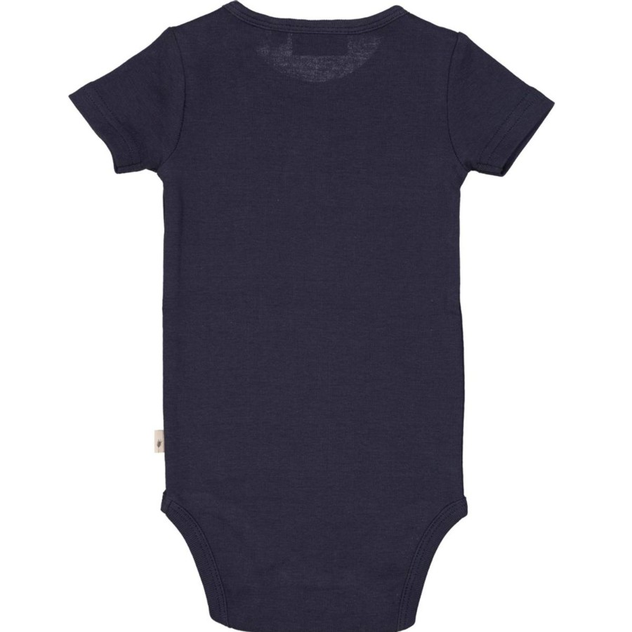 Barneklaer Wheat | Wheat Plain Kortermet Body, Midnight