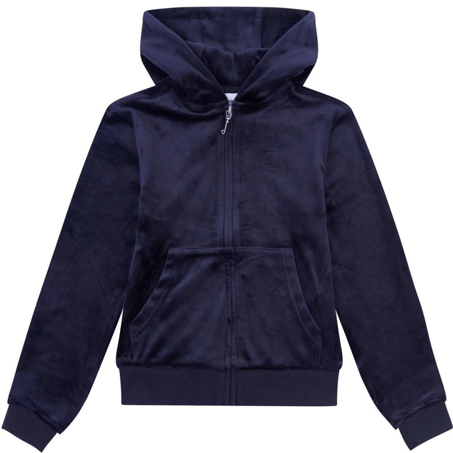 Barneklaer Juicy Couture | Juicy Couture Velour Hettejakke Til Barn, Night Sky