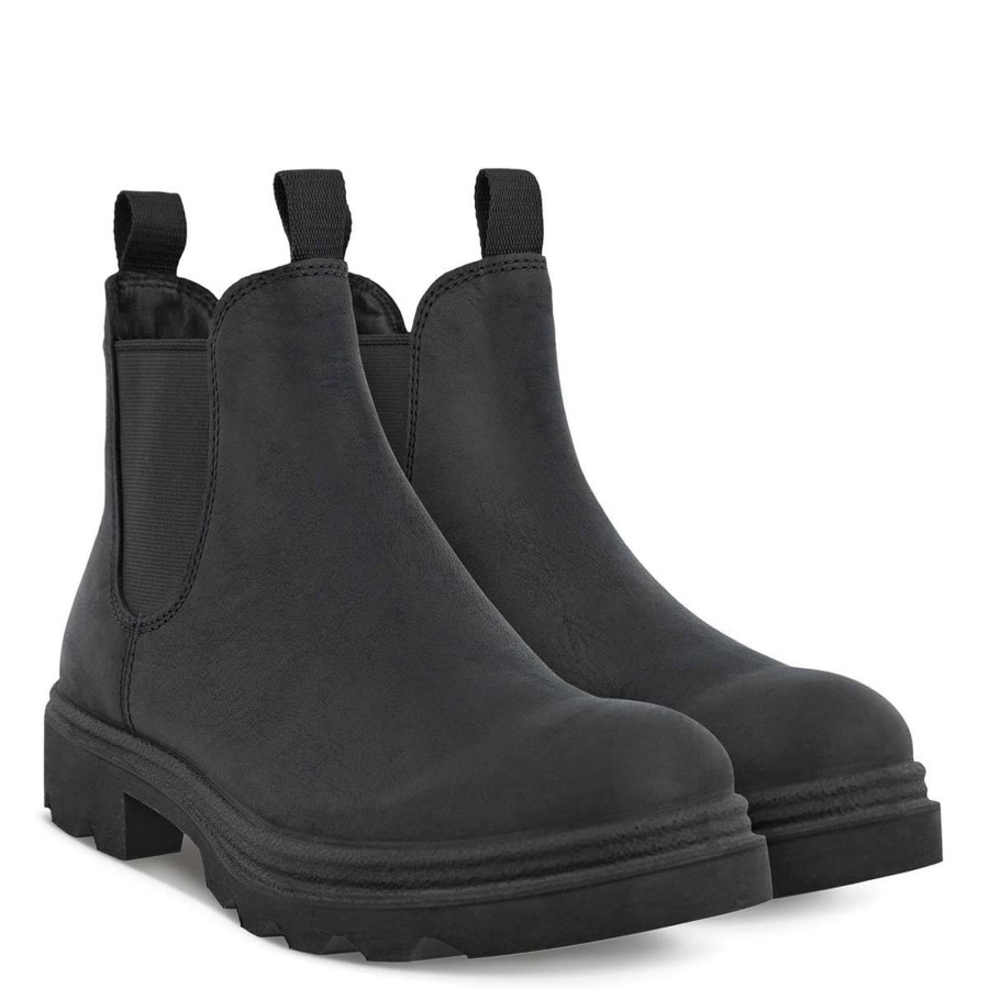 Yttertoy Og Sko Ecco | Ecco Grainer Chelsea Boots Til Dame, Black